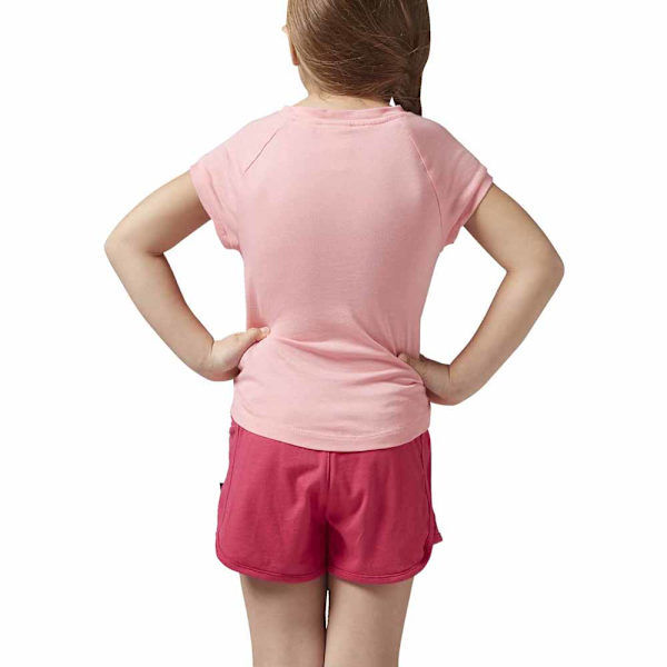Reebok Träningsoverall Essentials Logo Rosa 4 Years