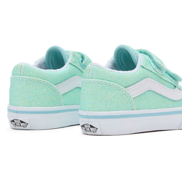 Vans Old Skool V Skor Grönt EU 21 1/2 Pojke