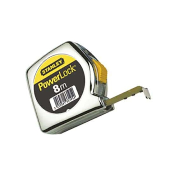 Stanley Måttband Powerlock 8 M X 25 Mm Silver