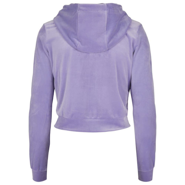 Urban Classics Velvet Sweatshirt Blå XL Kvinde