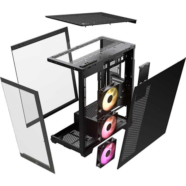 Corsair 3500x Argb Midi Pc-tornikotelo