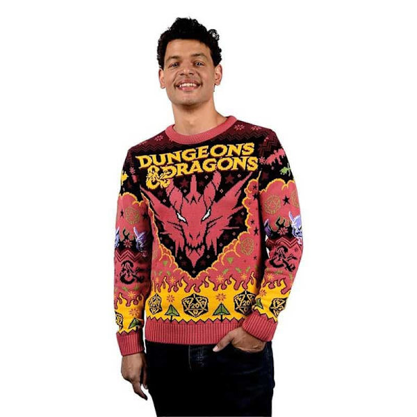 Aaa Merchandise Juletrøje Dungeons And Dragons  M