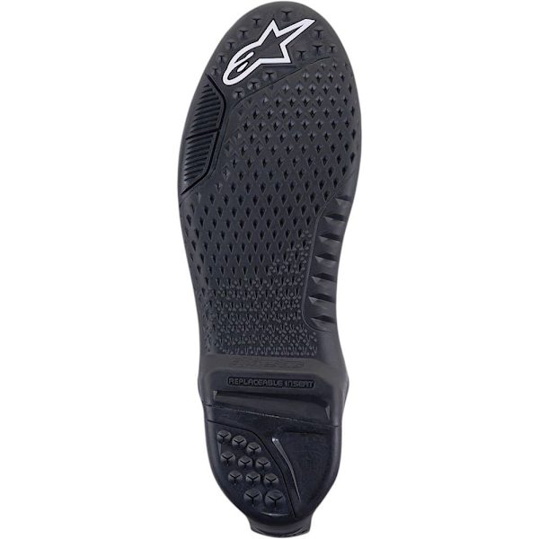 Alpinestars Såler T10-vent Sort EU 45 1/2-EU 47 Mand