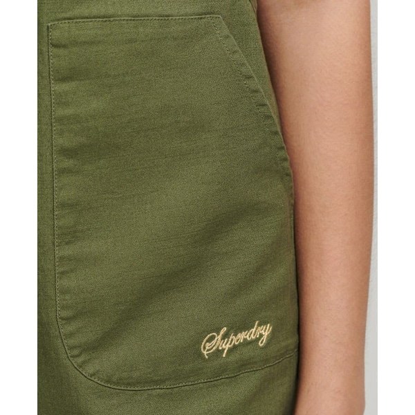 Superdry Romper Vintage Woven Vihreä XS Nainen