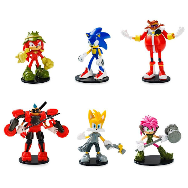 Sonic Ledad Förpackning 6 Caja Deluxe Caja Deluxe Figur Flerfärgad