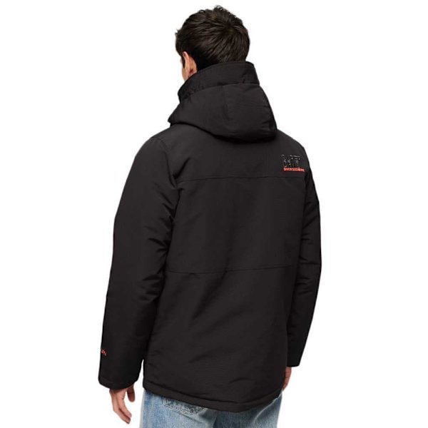 Superdry Ultimate Embroidered Jakke Sort L Mand