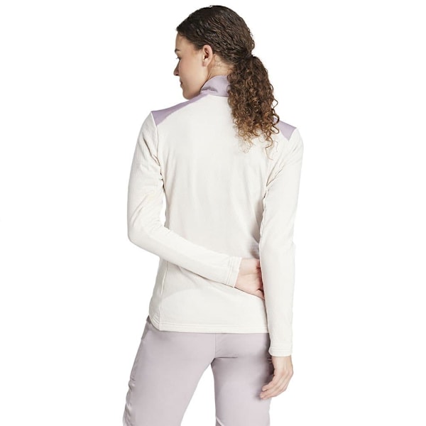Adidas Terrex Multi Light Fleecejacka Med Dragkedja Vit,Grå M Kvinna