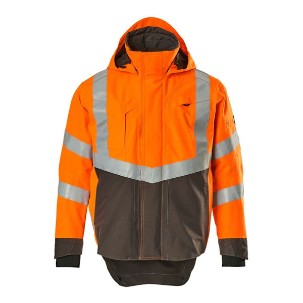 Mascot Jacka Med Ytterfoder Huva Safe Supreme 15501 Orange 4XL