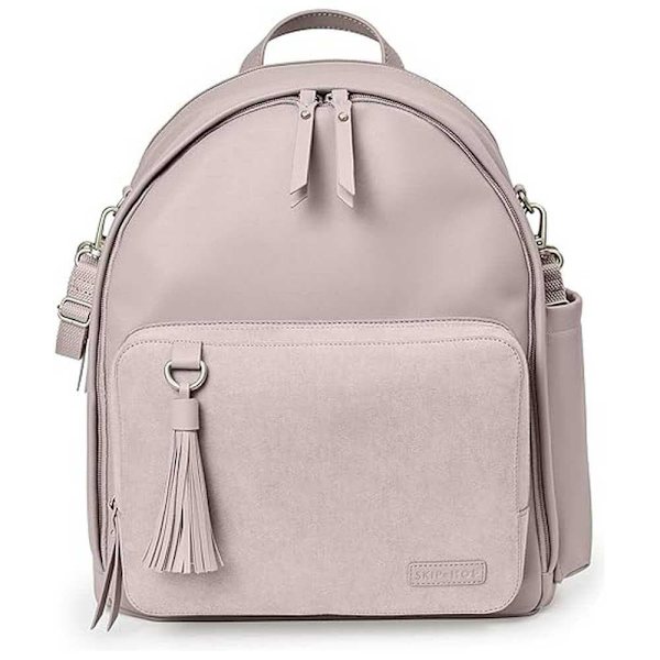 Skip Hop Yksinkertaisesti Tyylikäs Portobello-reppu Greenwich Beige