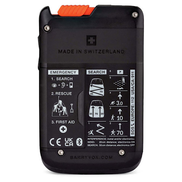 Mammut Barryvox S2 Lavinesender Transparent