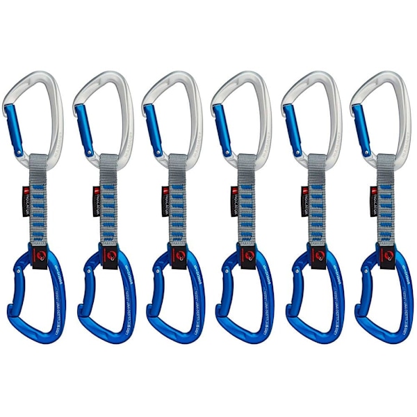 Mammut Quickdraw Crag Keylock Indicator 6 Enheder Blå 10 cm