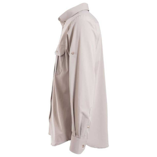 Pasion Morena Lang ærmet Skjorte Safari Beige 2XL