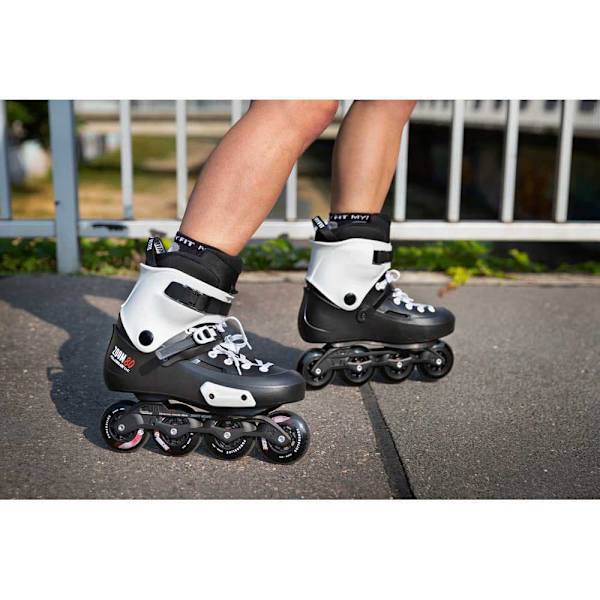 Powerslide Rullskridskor Zoom Pro 80 Vit,Svart EU 37-38