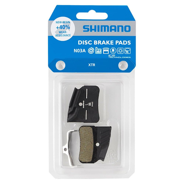 Shimano Harpiks Bremseklodser Med Fjeder N03a Sort