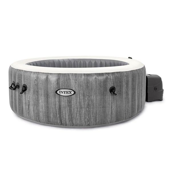 Intex Pool Greywood Deluxe Purespa Grå 4 People