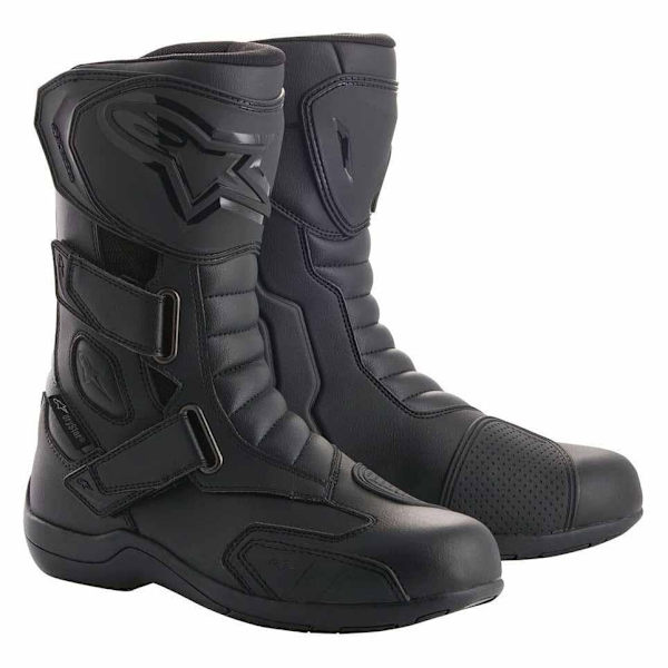 Alpinestars Motorcykel Støvler Radon Drystar Sort EU 41 Mand