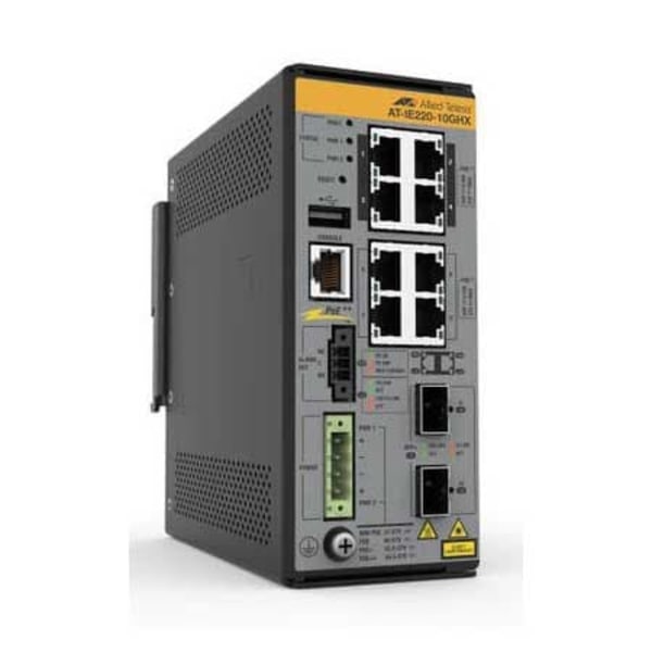 Allied Telesis At-ie220-10ghx-80 Switch Grå