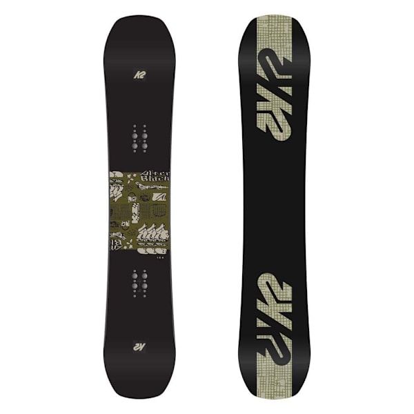 K2 Snowboards Afterblack Snowboard Sort 151