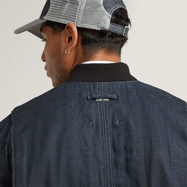 G-star Reinforced Shoulder Jakke Blå XS Mand