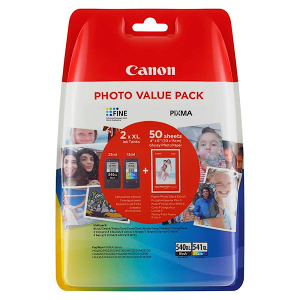 Canon Mustepatruuna Pg-540l/cl541xl Monivärinen
