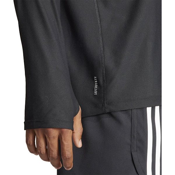 Adidas Langærmet T-shirt Own The Run Base Sort M / Regular Mand