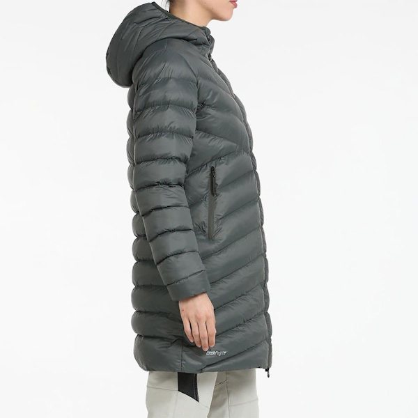 +8000 Jenlo Parka Grå M Kvinde