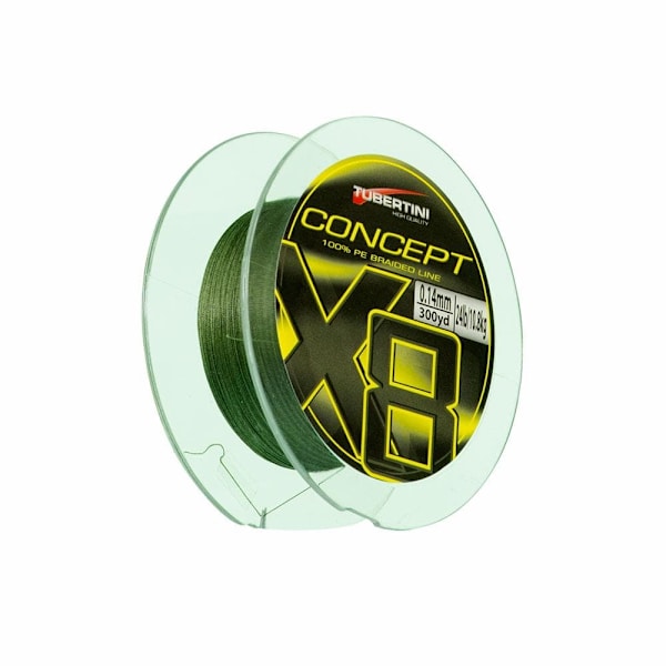 Tubertini Flettet Concept X8 275 M Grøn 0.120 mm