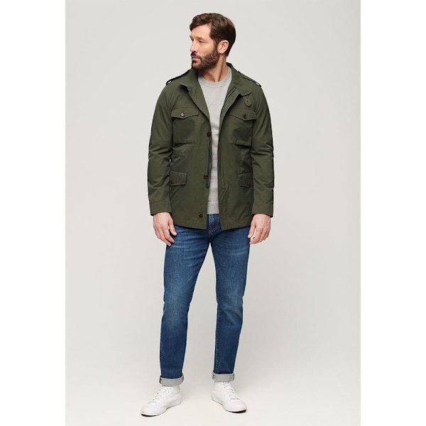 Superdry Merchant Technical Field Jakke Grøn 2XL Mand