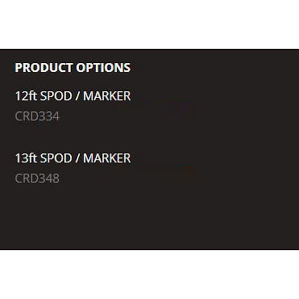 Fox International Karpefiskeri Stang Eos Pro Spod/marker Sort 3.96 m