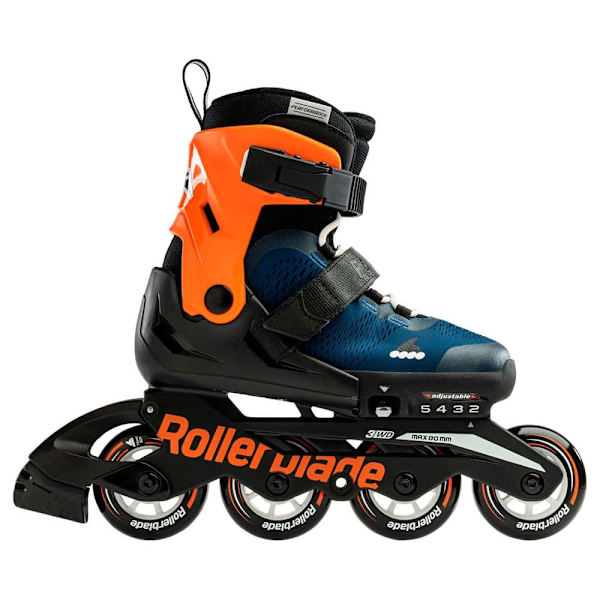 Rollerblade Inlines För Juniorer Microblade Orange,Blå EU 28