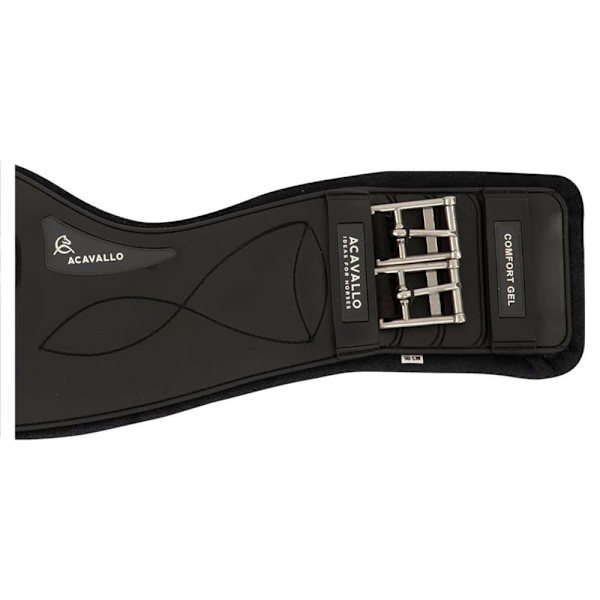 Acavallo Omkreds Comfort Gel Sort 75 cm