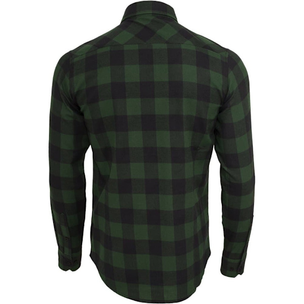 Urban Classics Basic Flannelskjorte Sort L Mand