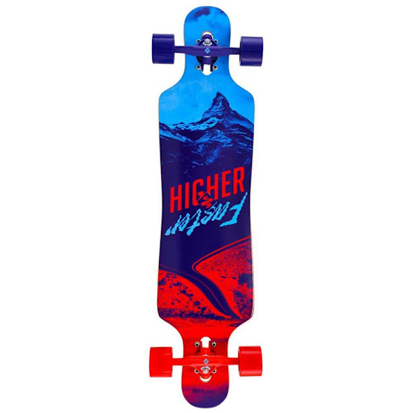 Street Surfing Longboard Higher Faster Sort