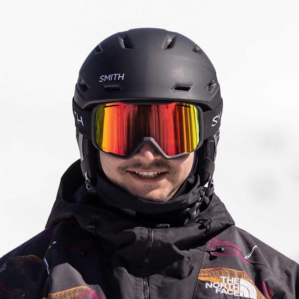 Smith Skidglasögon Blazer Svart Red Solx Mirror Antifog/CAT2