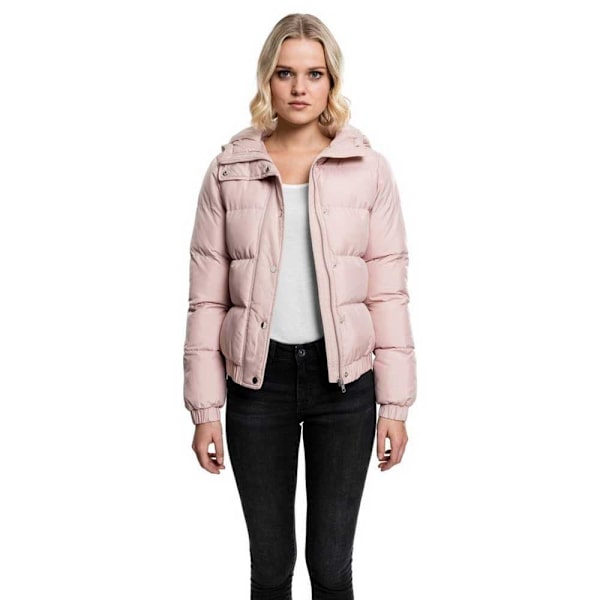Urban Classics Puffer Jakke Rosa XL Kvinde