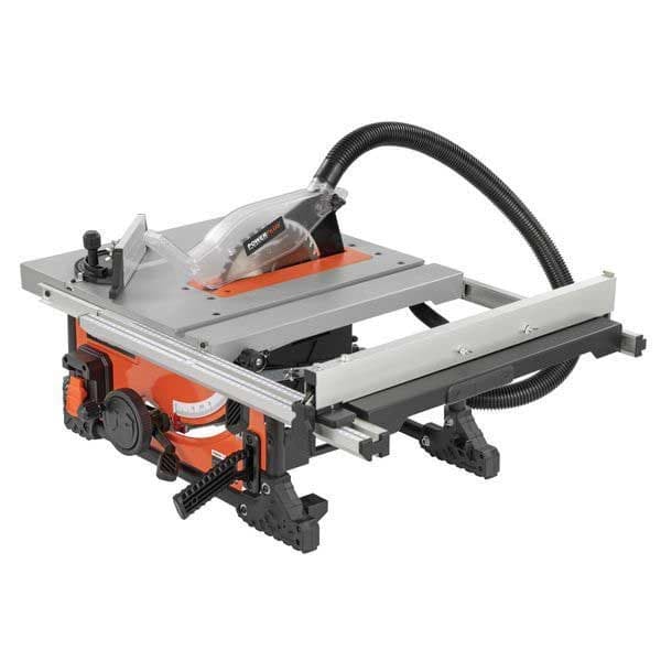 Powerplus Bordsav Powdp2580 40v 210 Mm Søvfarvet