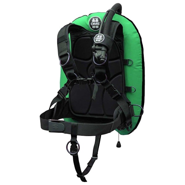 Oms Med Performance Mono Wing Iq Lite 32 Lbs Bcd Grøn,Sort S