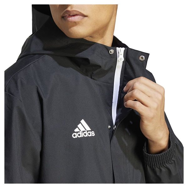 Adidas Jakke Ent22 Aw Sort M / Regular Mand
