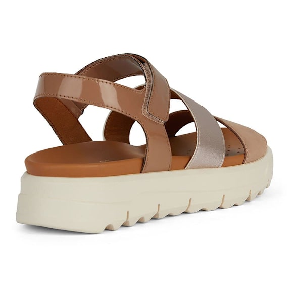 Geox Xan2.1s Sandaler Beige,Guld EU 39 Kvinna