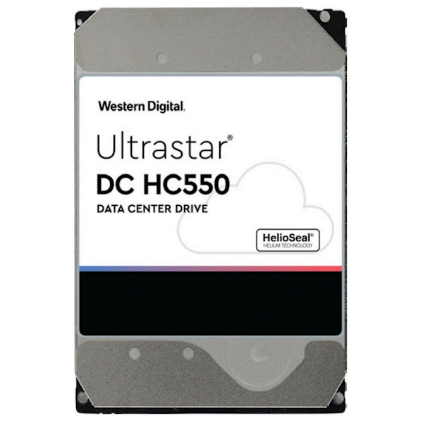 Western Digital Harddisk Hdd Wuh721816ale6l4 16tb Grå 3.5´´