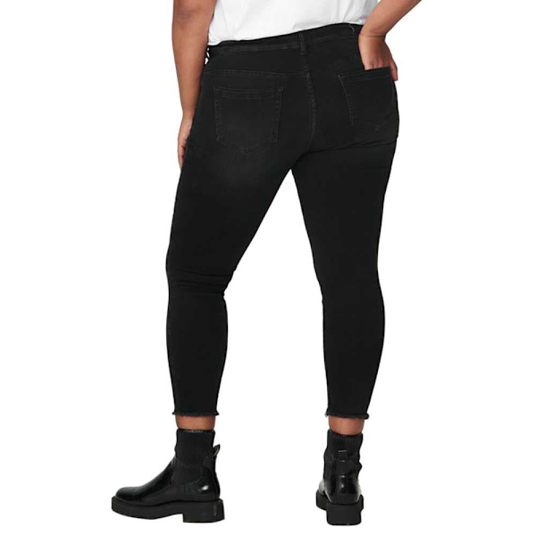 Only Jeans Willy Regular Ankle Skinny Svart 42 / 34 Kvinna