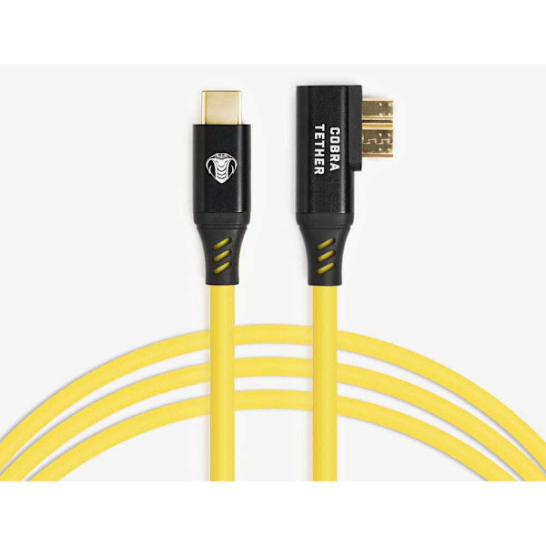 Cobra Tether Usb-c Kabel Micro B 90º 5 M