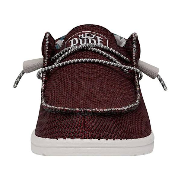 Hey Dude Sko Wally Sox Triple Needle Rød EU 43 Mand