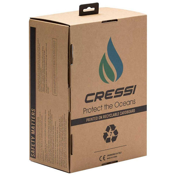 Cressi Snorkelmaske Baron Blå M-L