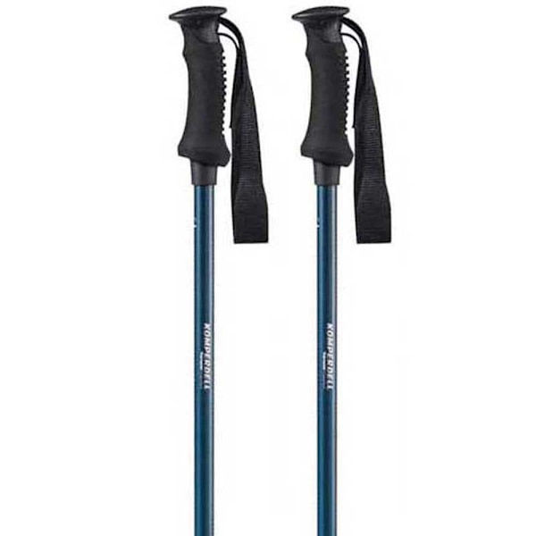 Komperdell Polacker Trekmaster Powerlock Blå 105-140 cm