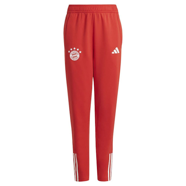 Adidas Junior Träningsoverall Byxträning Bayern Munich 23/24 Röd 7-8 Years