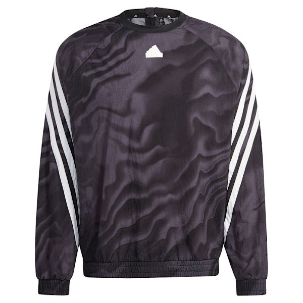 Adidas Huppari Fi Aop Crew Musta S Mies