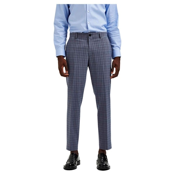 Selected Mekko Housut Liam Slim Fit Harmaa 58 Mies