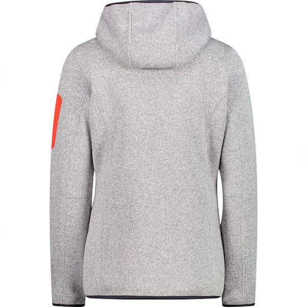 Cmp Fleece Med Huva Jacket 3h19826 Grå 2XS Kvinna