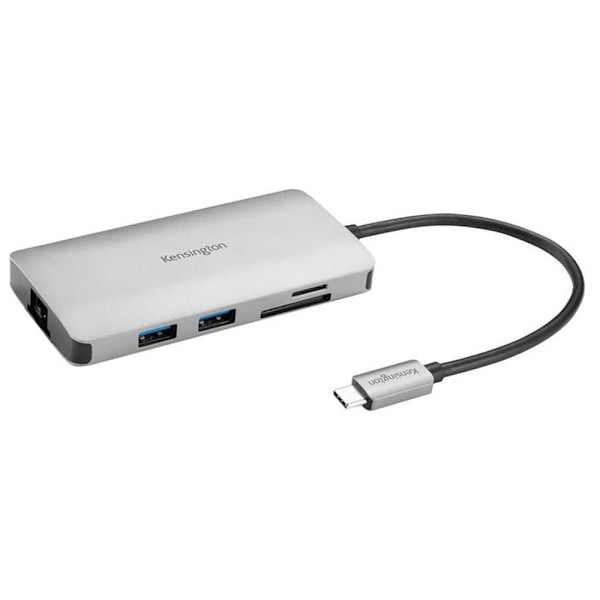 Kensington Hub Uh1400p Usb-c 3.2 Gen 1 Hopeinen